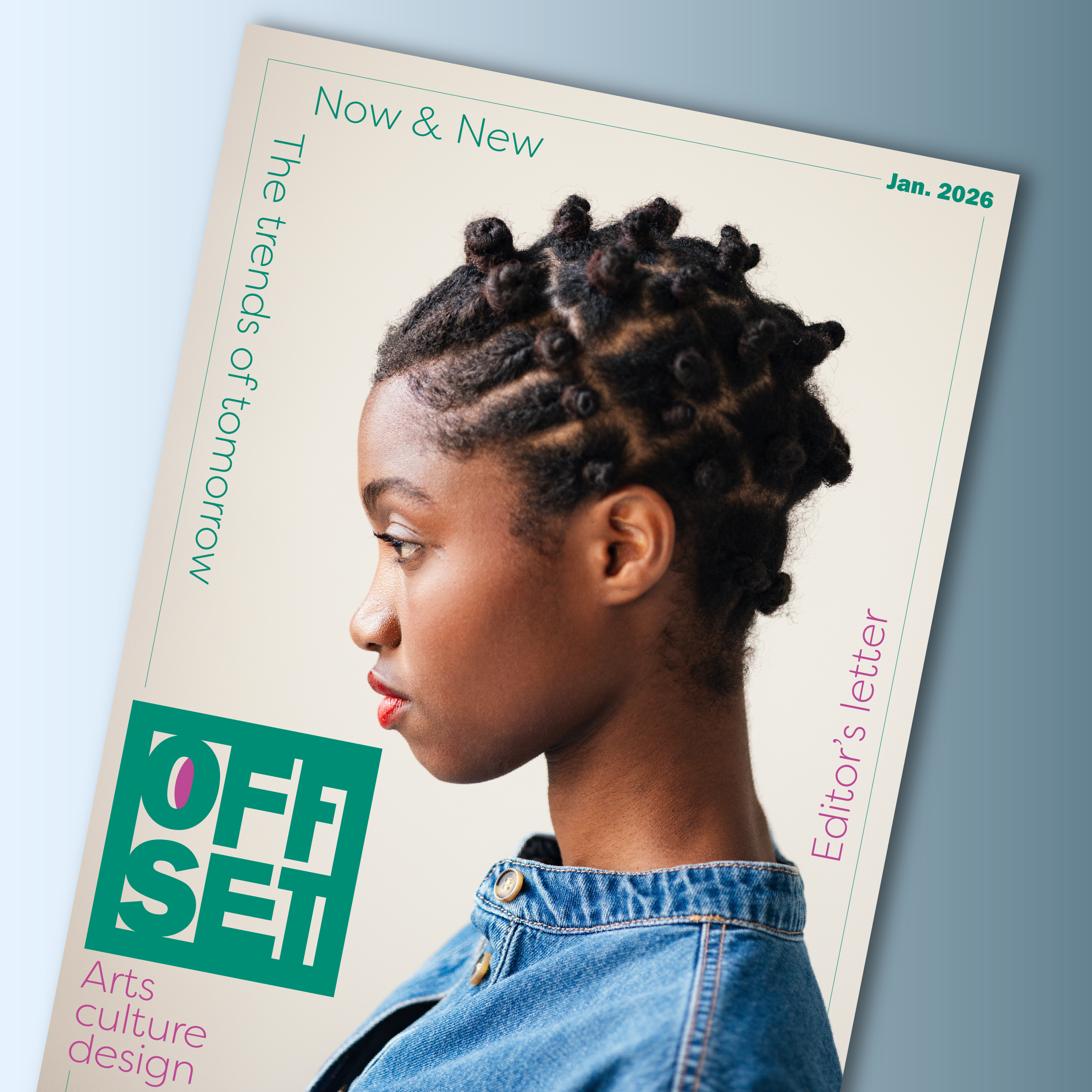 Offset magazine